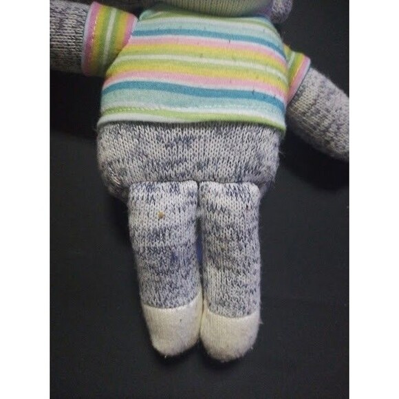 Dan Dee Sock Monkey !0 in. Plush Stuff Animal - Picture 4 of 11
